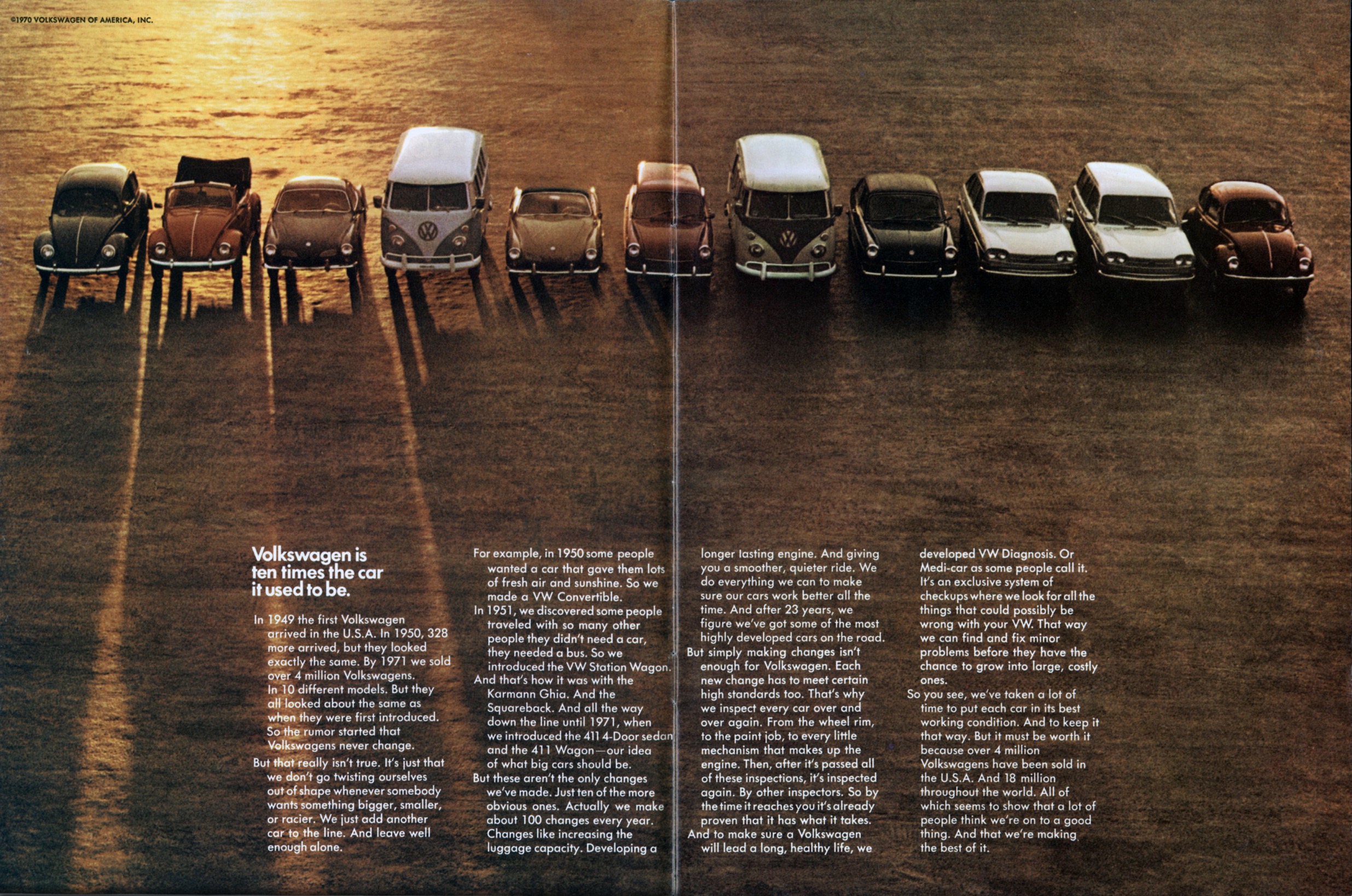 1972 VW Full-Line Brochure Page 4